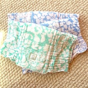 Swaddle Designs burp clothes